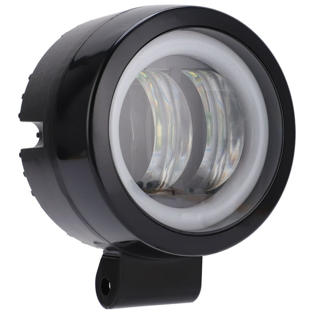 LED Fog Light, 6500K Driving Lamp 4D Lens 20W IP68 Waterproof Aluminum Shell For Trucks For Camping White Aperture,Blue Aperture