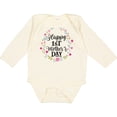 thumbnail image 3 of Inktastic Happy 1st Mothers Day Girls Girls Long Sleeve Baby Bodysuit, 3 of 5