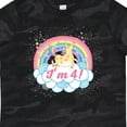 thumbnail image 4 of Inktastic 4th Birthday Unicorn Rainbow Cute Girls Girls Toddler T-Shirt, 4 of 5