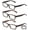 3 Pairs Tortoise, Black & Brown, variant on 3 Pack Newbee Fashion- "Slimten" Slim Cat Eye Design Fashion Reading Glasses with Lanyard +2.00