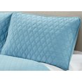 thumbnail image 2 of Harper Lane Bodie Tile Stitch 3-piece Quilt Set Blue Twin/Twin-XL, 2 of 3