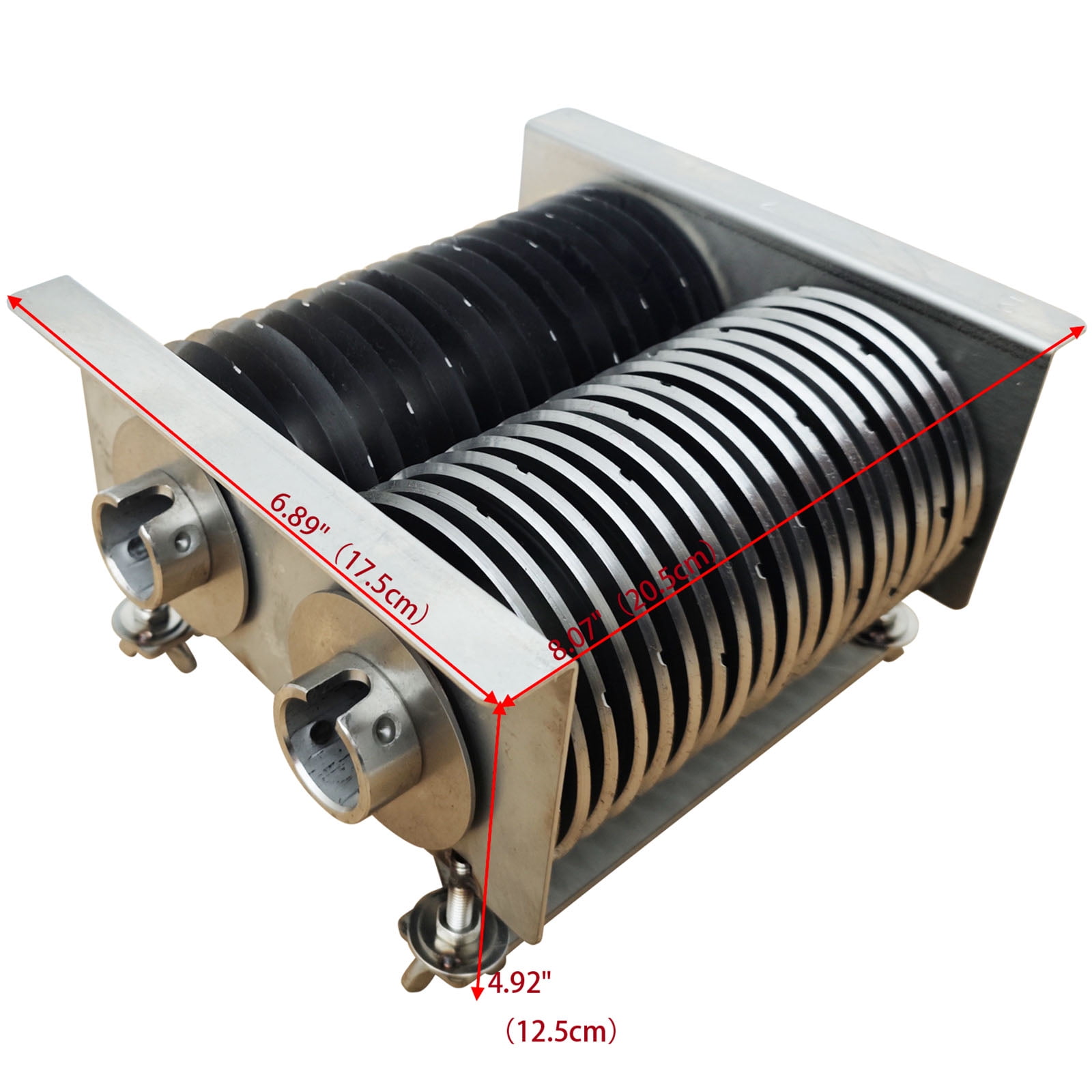 7mm Stainless Steel Blade for TJ130L/QE/QH/QSJ-A Meat Cutting Machine Blade Replacement
