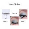 thumbnail image 3 of Eyeliner Eyelashes Tweezers Magnetic Eyeliner Eyelashes Applicator Tool Stainless Steel Eyelash Extension Tweezers Remover Clip Tweezers Nipper, 3 of 7