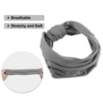 thumbnail image 3 of 1 Uds diademas, bandas para el sudor, diadema elástica que absorbe la humedad, para deportes de fitness, poliéster, algodón, gris, 3 of 7