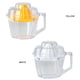 thumbnail image 3 of Mini exprimidor manual de frutas de plástico para el hogar, 1 unidad, extractor de jugo manual, utensilio de cocina (amarillo), 3 of 6