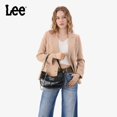 thumbnail image 6 of Lee Vintage Hobo Handbag for Women Cute Small Ladies Shoulder Bag with Decorative Metal Chain, Black, 6 of 7