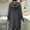 czb# Dark Gray371, variant on Women Long Hooded Knit Cardigan Long Sleev Solid Color Wool Coat Long Length Overcoat Stylish Warm Outerwear With Pockets,Army Green,S