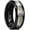Antler Inlay-Black&Silver, variant on Mens Deer Forest Hunting 8mm Tungsten Carbide Sandalwood Inlay Wedding Band for Men Engagement Ring Polished Charming Jewelry Black and Gold Size 11