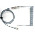 thumbnail image 2 of Cable Resorte Aviación USB Tipo C para Teclado 2 Uds (gris Plateado), 2 of 9