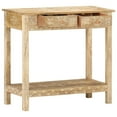 thumbnail image 4 of vidaXL Console Table 31.5"x13.8"x29.1" Solid Mango Wood, 4 of 11