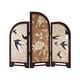 thumbnail image 1 of Mini biombo plegable de 3 paneles, biombo de escritorio coleccionable, adorno Feng Shui. Estilo B, 1 of 9