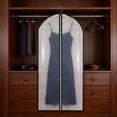 thumbnail image 6 of Set Of 5 Hanging Garment Storage Bags,Garment Bags For Hanging Clothes,Suit Bag,For Closets Organization And Travel Use Waterproof And Moistures-Proof,140X60Cm, 6 of 6