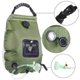 thumbnail image 2 of Portable Outdoor Camping Shower Bath Water Bag 20L Capacity Sunshine Heat Camping Bathing Bag, 2 of 5