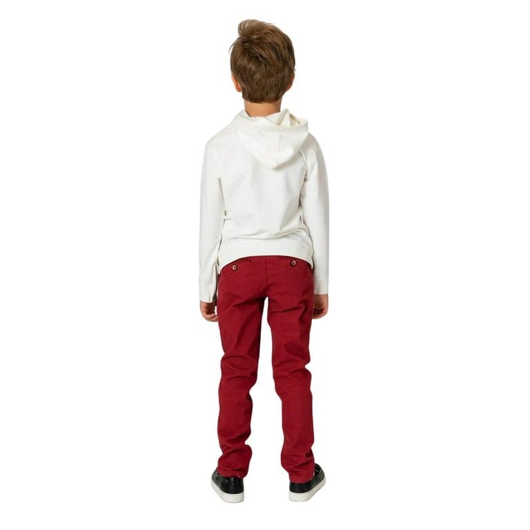 Red milano shop hoodie