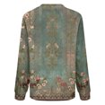 thumbnail image 5 of Kaondbfi Cardigan for Women, Single Plush Art Print Comfortable Knitted Cardigan Women's Winter Coat, 5 of 9
