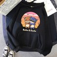 thumbnail image 3 of 2024 mujeres hombres ropa de calle gótica Kawaii Vintage sudaderas de dibujos animados divertido gráfico con capucha Bubu Dudu Y2k sudaderas con capucha estampadas ropa, 3 of 5