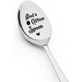 thumbnail image 1 of Dad's Coffee Spoon Gifts for Father Birthday Gift for Dad Fathers Father's Day Gifts for Daddy Engraved Dad Spoon for Coffee Lovers Gifts for Step Bonus Dad Father Appreciation Gift for Daddy Dad Gift, 1 of 6