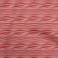 thumbnail image 1 of oneOone Polyester Spandex Red Fabric Abstract Stripe Dress Material Fabric Print Fabric By The Yard 56 Inch Wide, 1 of 5