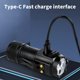 thumbnail image 5 of Linterna trasera magnética de aleación de aluminio | Recargable por USB-C | 5 modos de luz | Linterna EDC compacta para exteriores | Impermeable y portátil, 5 of 5