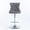 grey, variant on Swivel Velvet Bar Stools Set – Height Adjustable 25-33 Inches, Chrome Base, Tufted Back, Modern Upholstered for Home, Pub, Kitchen Island