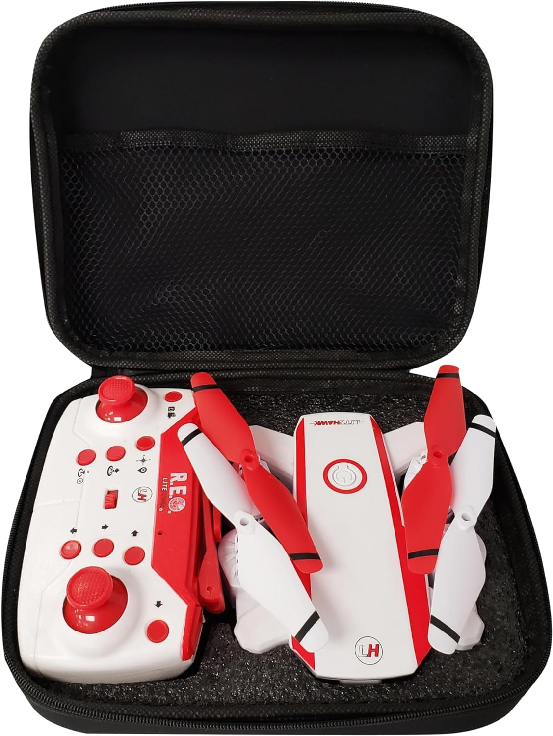 Litehawk REO HD Camera and Video Drone - Auto Take Off, Hover, Flip and Landing, Ages 10+