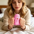 thumbnail image 5 of STPToys Cute Penguin Stress Relief Ball,Pink Soft Animal Figurines For Relaxation, Party Favors, Birthday Gifts, Companion Gifts, Classroom Rewards And Daily Reward Supplies, 5 of 6