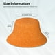thumbnail image 3 of Balery Orange Glitter2 Sombreros para el sol para hombre y mujer, sombrero de pescador con UPF 50+, 3 of 6