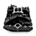 thumbnail image 4 of Speedmaster 1-147-078 Compatible with Oldsmobile 400 425 455 MID-AIR‚Ñ¢ MidRise Air Aluminum Intake Manifold [Black], 4 of 8