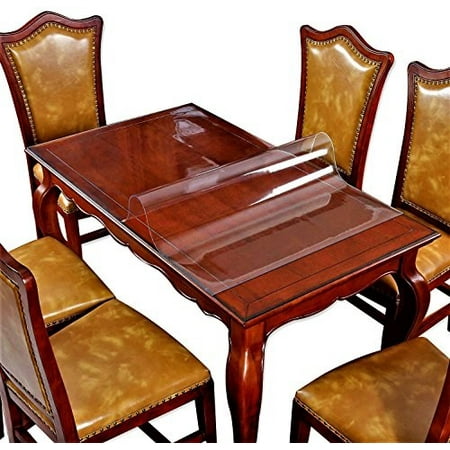 Clear Plastic Thlecloth Coffee Dining End Thle Protector Cover Countertop Wood Marble Furniture Topper Thletop Protection Pad Pvc Vinyl Polyester