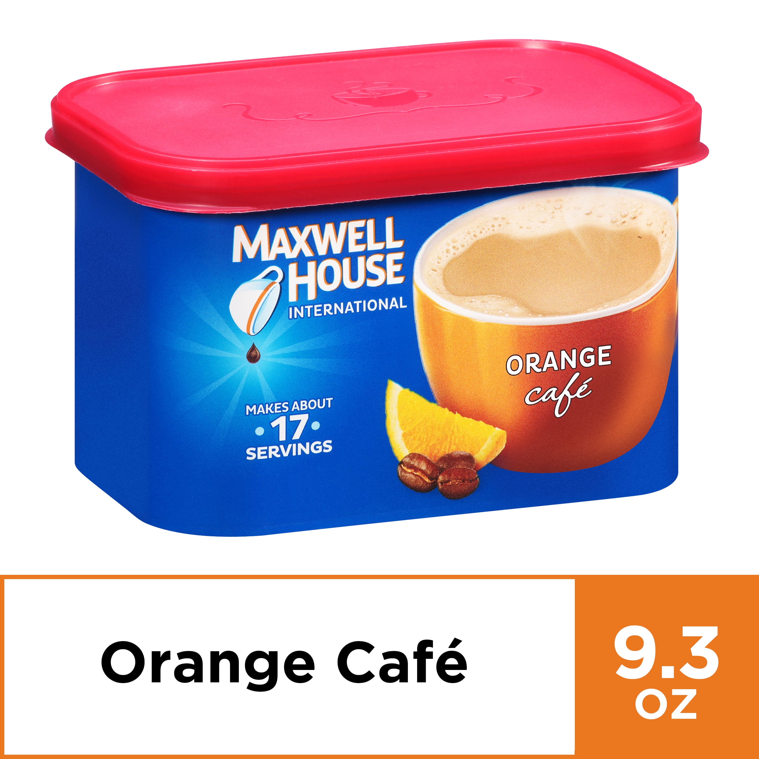 Maxwell House International Orange Cafe Beverage Mix ...