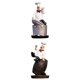 thumbnail image 1 of 2 piezas de adornos decorativos de resina, estatua de cocinero de cocina, siéntese barril y , francés, 1 of 9