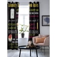 thumbnail image 6 of Laundry Room Rules Modern Curtains for Living Room Luxury Window Treatments Bedroom Kitchen Curtains Drapes, 6 of 7