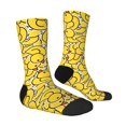 thumbnail image 4 of Yiaed Duck1 Print Great elasticity Crew Socks Sports socks for Men and Women, 4 of 5