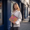 thumbnail image 6 of FORMRS 13-13.3 inch Laptop Sleeve Case Soft Carrying Quilted Computer Bag Cover, Art City, 6 of 7