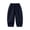 Dark Blue, variant on Boys Girls Barrel Leg Sweatpants Elastic Waist Side Seam Design Loose Fit Soft Casual Daily Wear Comfort Bottoms for Toddler Kids (Pink, 5-6Years)