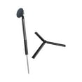 thumbnail image 1 of Trípode de golf para selfies con soporte para teléfono inteligente con estaca de tierra, rotación de 360 degree, multiusos, aluminio resistente y extensible Estaca de tierra plateada, 1 of 8