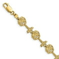 thumbnail image 5 of 14k Yellow Gold Palm Tree Bracelet, 5 of 7
