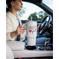 thumbnail image 5 of Daddys Girl With A Big Red Heart. Black Lettering On White Background., 40oz Tumbler, 5 of 7