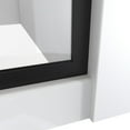 thumbnail image 4 of DreamLine SDLI34W720XTX09 Linea 34" W x 72" H Frameless Shower Screen in Satin Black, 4 of 7