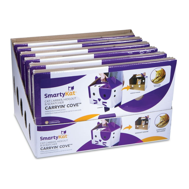 Cardboard pet sale carrier walmart