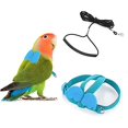 thumbnail image 1 of Entrenamiento de vuelo de cuerda para ajustar el kit de cuerda de arnés de pájaros y arnés de animales de cuerda de nailon (azul monje (L)), 1 of 5