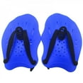 thumbnail image 3 of 1 Pair Swimming Hand Paddles Adjustable Silicone Hand Webbed Diving Frog Finger Gloves Swim Practice Correction Practice Tools, 3 of 5