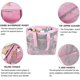 thumbnail image 3 of ROSA & ROSE Foldable Mesh Beach Bag with Zipper Large Multi-Purpose Tote Bag, 3 of 5