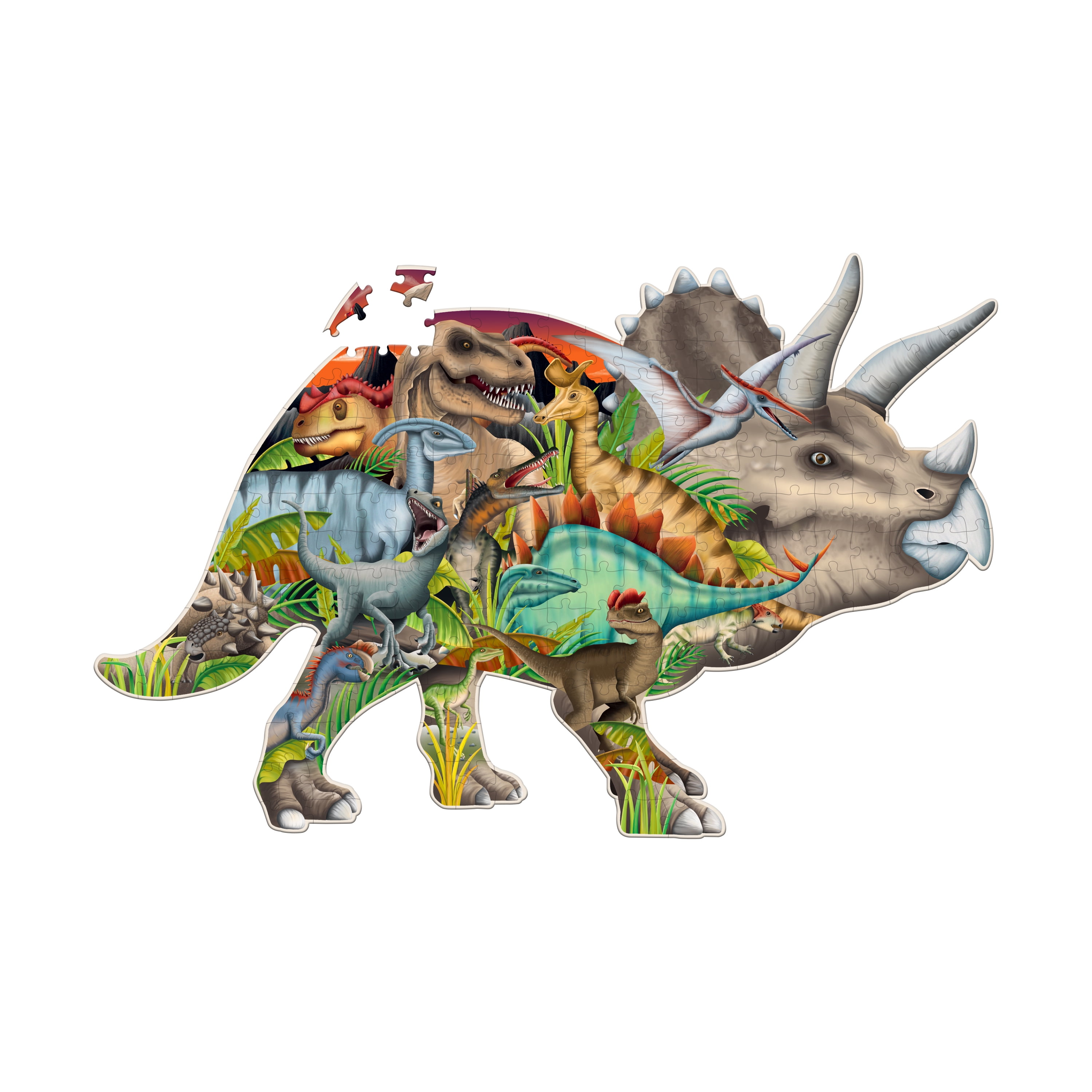 The Learning Journey Wildlife World Puzzle - Dinosaurs: 200 Pcs