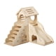 thumbnail image 5 of Juguete de exploración de casa de hámster, suministros de paisajismo de madera maciza, accesorios de jaula de escondite, escondite de hámster para Estilo B Yinane casa de hámster, 5 of 8