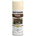 thumbnail image 1 of Rust-Oleum 7758830 Satin Enamels Spray, Almond, 12-Ounce, 1 of 2
