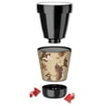 thumbnail image 2 of Mugzie 12-Ounce "Low Ball" Tumbler Drink Cup with Removable Insulated Wetsuit Cover - Marine Camouflage, 2 of 4
