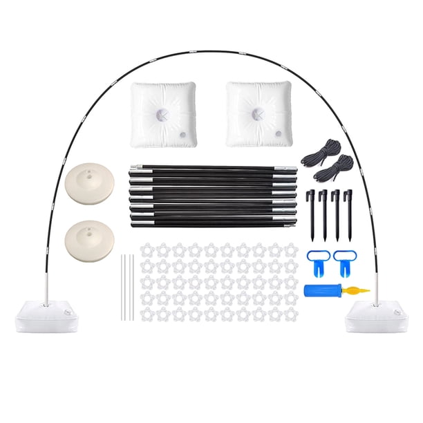 El kit de arco de bola con base ancha se puede empalmar Soporte de arco de bola para boda, etc. Wmkox8yii shdjk3887