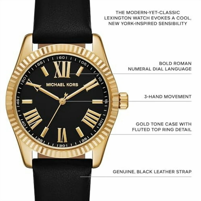 Michael Kors Original Lexington Women's Wrist Watch, Two-Tone