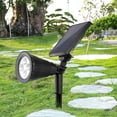 thumbnail image 2 of Solar Powered 4LED Warm White Garden Pathway Light for Outdoor Yard and Lawn Decoration, 2 of 5